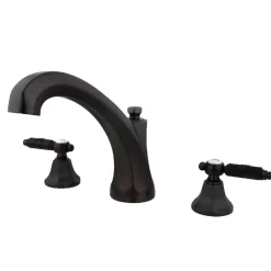 Kingston Brass Georgian 3-Hole Roman Tub Filler