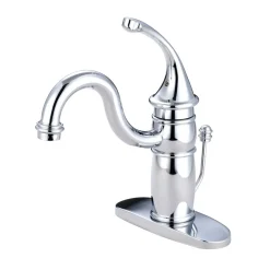 Kingston Brass Georgian Single-Handle 4-Inch Centerset Bathroom Faucet