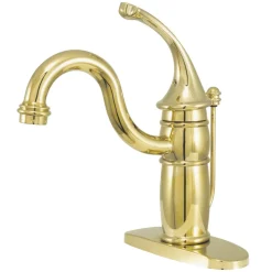 Kingston Brass Georgian Single-Handle 4-Inch Centerset Bathroom Faucet