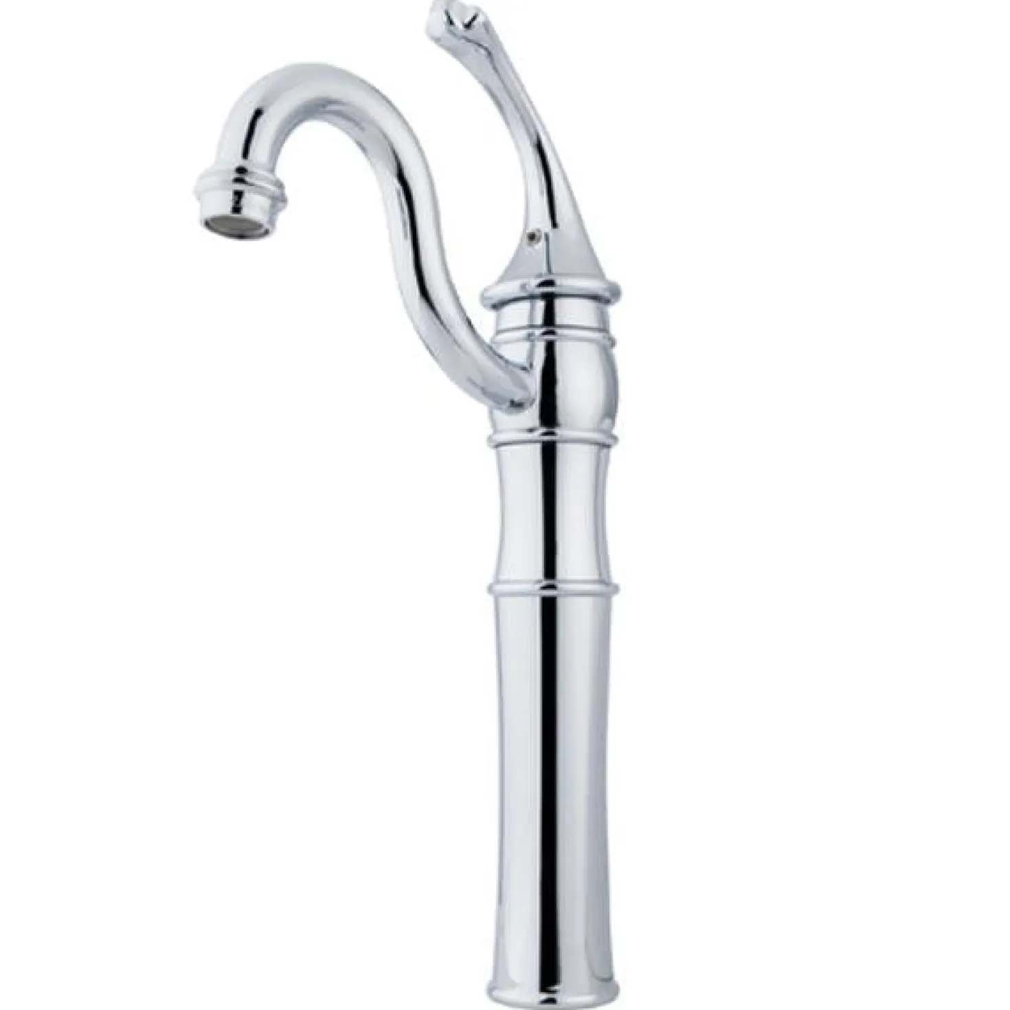 Kingston Brass Georgian Single Handle Vessel Sink Faucet with Optional Cover Plate
