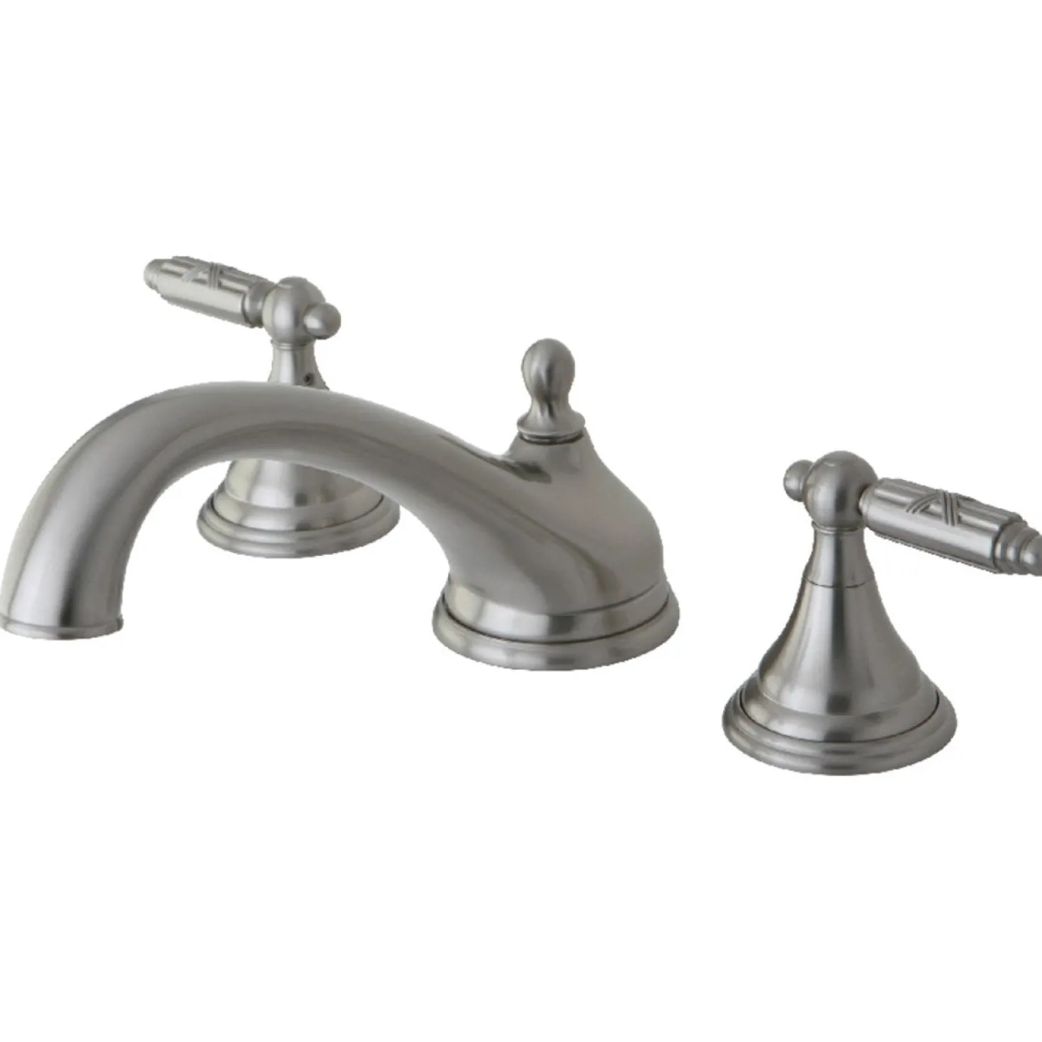 Kingston Brass Georgian Three Holes Roman Tub Filler