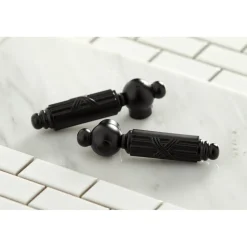Kingston Brass Georgian Two-Handle Wall Mount Bathroom Faucet