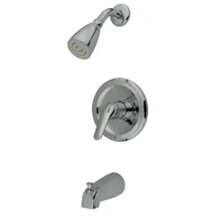 Kingston Brass GKB531LT Water Saving Chatham Tub and Shower Trim in Chrome