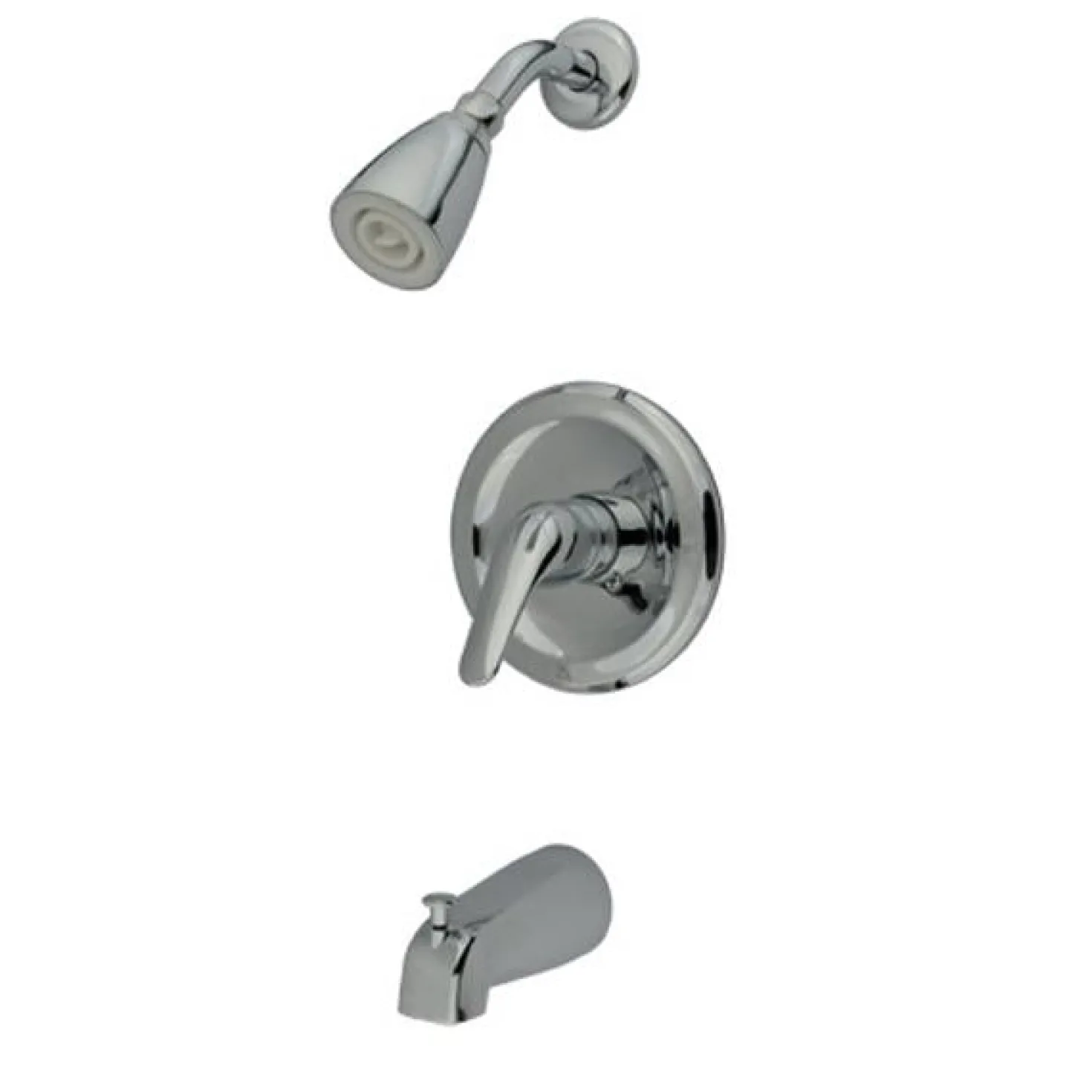 Kingston Brass GKB531LT Water Saving Chatham Tub and Shower Trim in Chrome