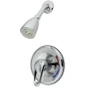 Kingston Brass GKB691SO Water Saving Chatham Shower Faucet with 1.5GPM Showerhead and Single Loop Handle in Chrome