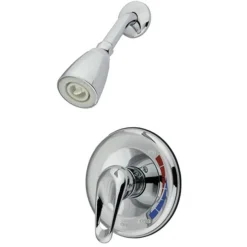 Kingston Brass GKB691SO Water Saving Chatham Shower Faucet with 1.5GPM Showerhead and Single Loop Handle in Chrome