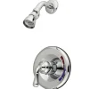 Kingston Brass GKB631SO Water Saving Magellan Shower Combination with 1.5GPM Water Savings Showerhead in Chrome