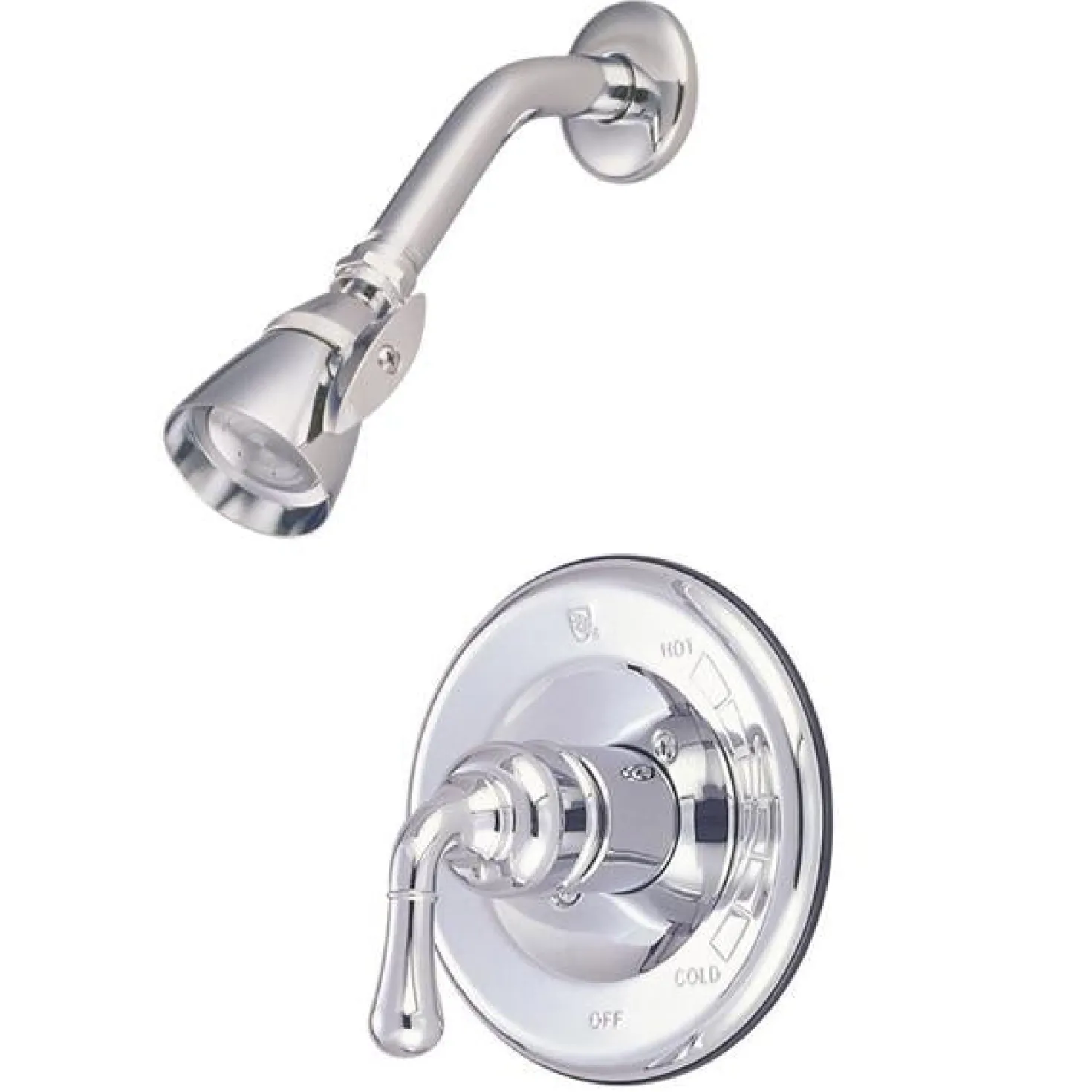 Kingston Brass GKB1631SO Water Saving Magellan Single Handle Tub and Shower Faucet-Shower Only in Chrome