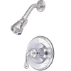 Kingston Brass GKB1631TSO Water Saving Magellan Single Handle Tub and Shower Faucet-Shower Only Trim in Chrome