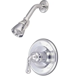 Kingston Brass GKB1631TSO Water Saving Magellan Single Handle Tub and Shower Faucet-Shower Only Trim in Chrome