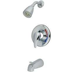 Kingston Brass GKB651T Water Saving Chatham Tub and Shower Trim Only in Chrome