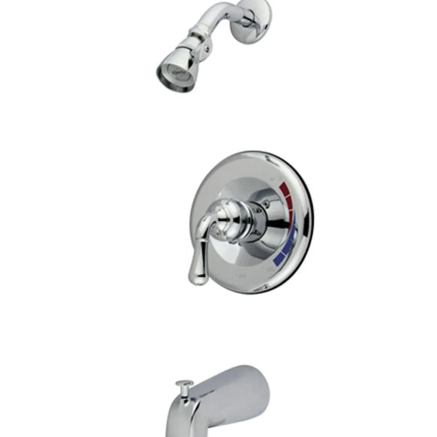 Kingston Brass GKB631T Water Saving Magellan Tub and Shower Trim in Chrome