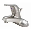 Kingston Brass GKB548 Water Saving Chatham Centerset Lavatory Faucet with Single Lever Handle and ABS Pop-up in Satin Nickel
