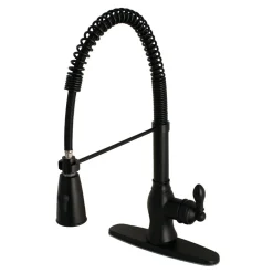 Kingston Brass Gourmetier American Classic Single-Handle Pre-Rinse Kitchen Faucet