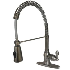 Kingston Brass Gourmetier American Classic Single-Handle Pre-Rinse Kitchen Faucet