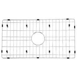 Kingston Brass Gourmetier Arcticstone 26"X14" Kitchen Sink Grid in Brushed