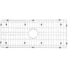 Kingston Brass Gourmetier Arcticstone 32"X14" Kitchen Sink Grid in Brushed