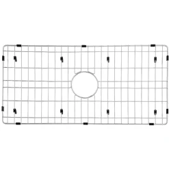 Kingston Brass Gourmetier Arcticstone 29"X14" Kitchen Sink Grid in Brushed