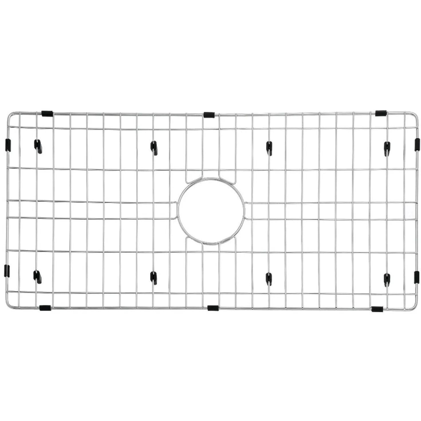 Kingston Brass Gourmetier Arcticstone 29"X14" Kitchen Sink Grid in Brushed
