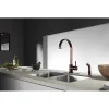 Kingston Brass Gourmetier Concord Single-Handle Kitchen Faucet with Side Sprayer