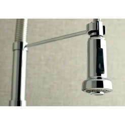 Kingston Brass Gourmetier Concord 2-Handle Wall Mount Pull-Down Kitchen Faucet