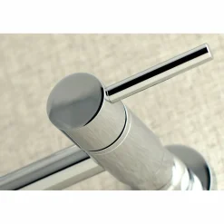 Kingston Brass Gourmetier Concord 2-Handle Wall Mount Pull-Down Kitchen Faucet