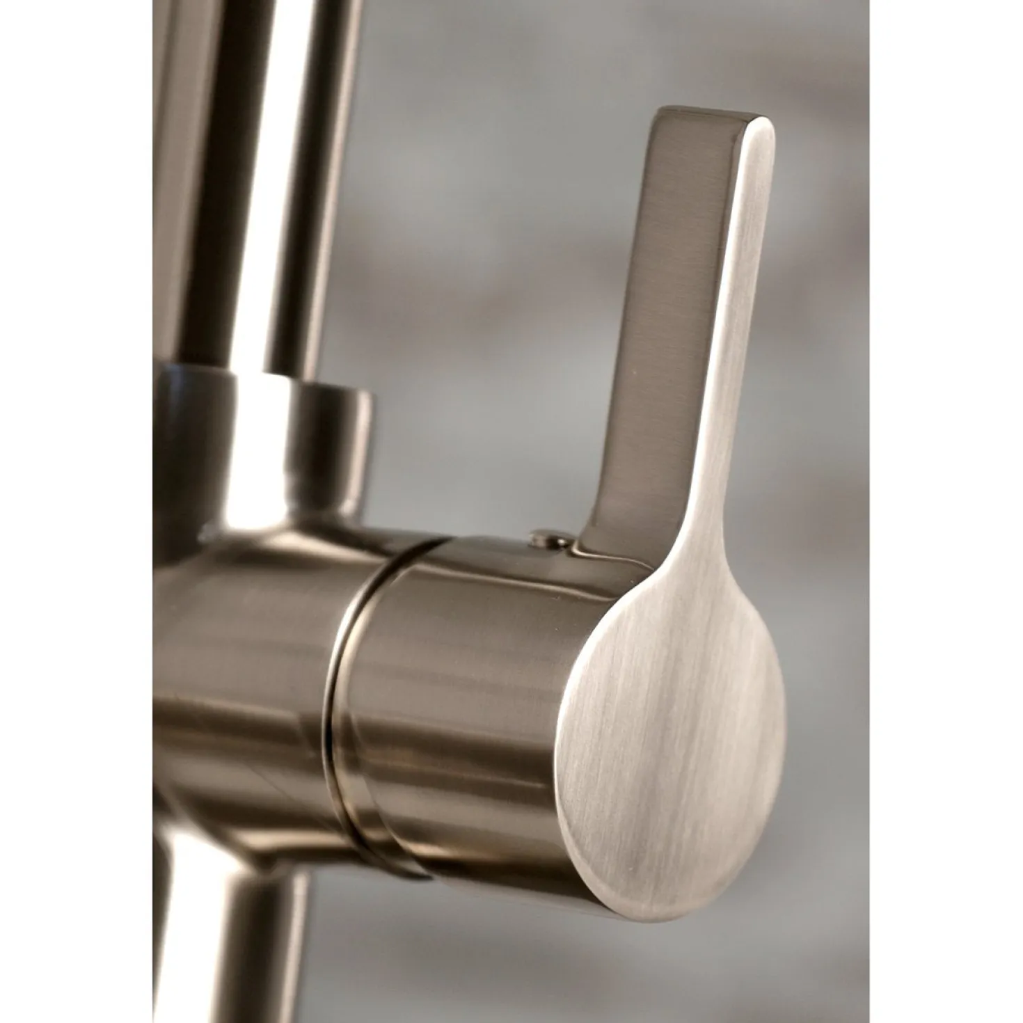 Kingston Brass Gourmetier Continental Single Hole Single-Handle Pre-Rinse Kitchen Faucet