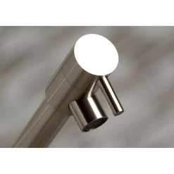 Kingston Brass Gourmetier Continental Single Hole Single-Handle Pre-Rinse Kitchen Faucet
