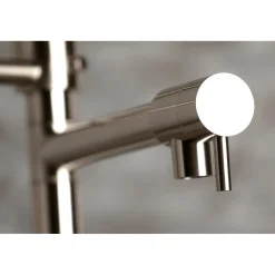 Kingston Brass Gourmetier Continental Single Hole Single-Handle Pre-Rinse Kitchen Faucet