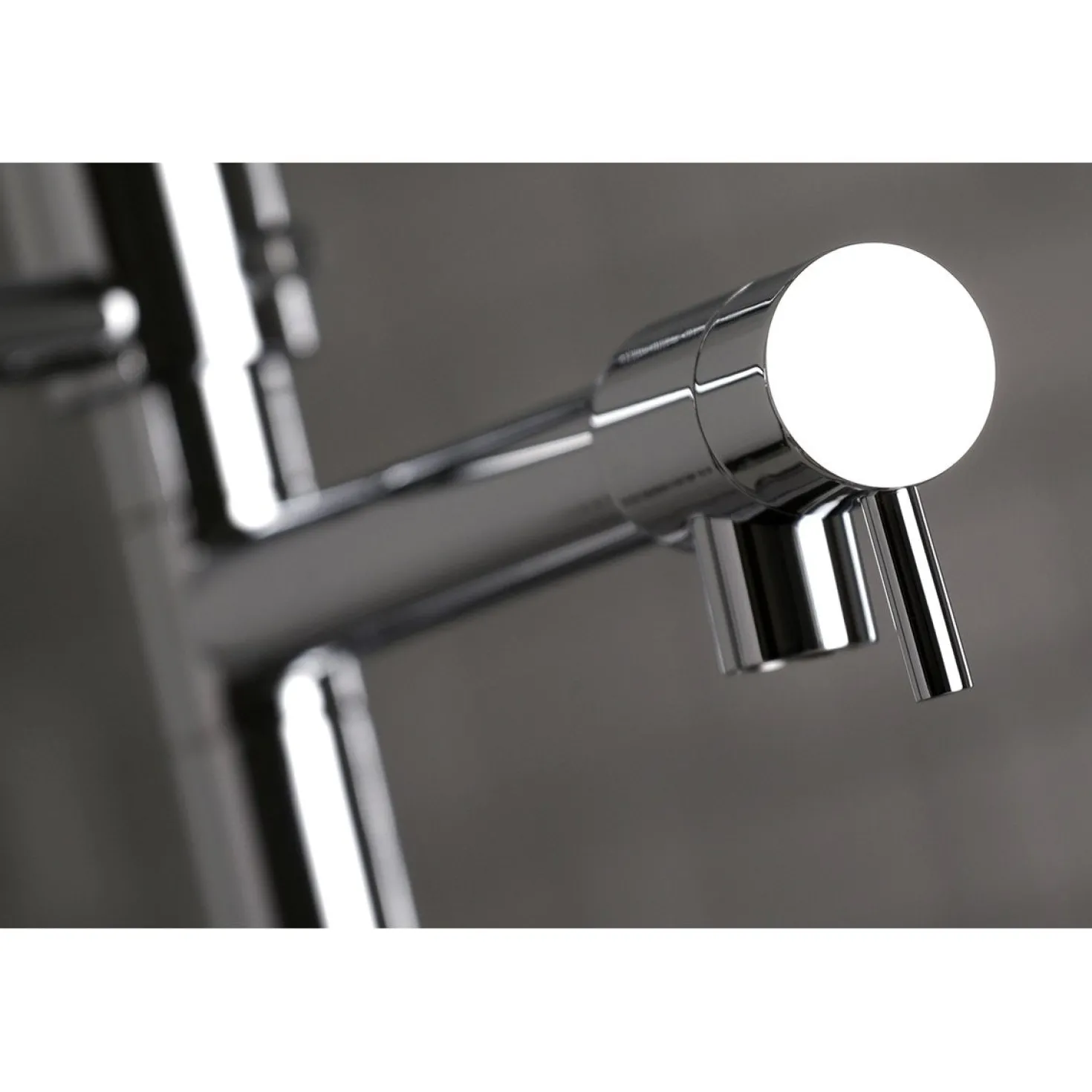 Kingston Brass Gourmetier Continental Single Hole Single-Handle Pre-Rinse Kitchen Faucet