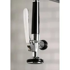 Kingston Brass Gourmetier Continental Single Hole Single-Handle Pre-Rinse Kitchen Faucet