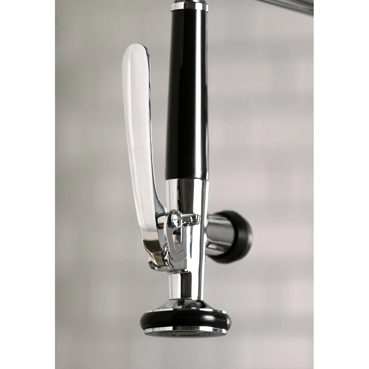 Kingston Brass Gourmetier Continental Single Hole Single-Handle Pre-Rinse Kitchen Faucet