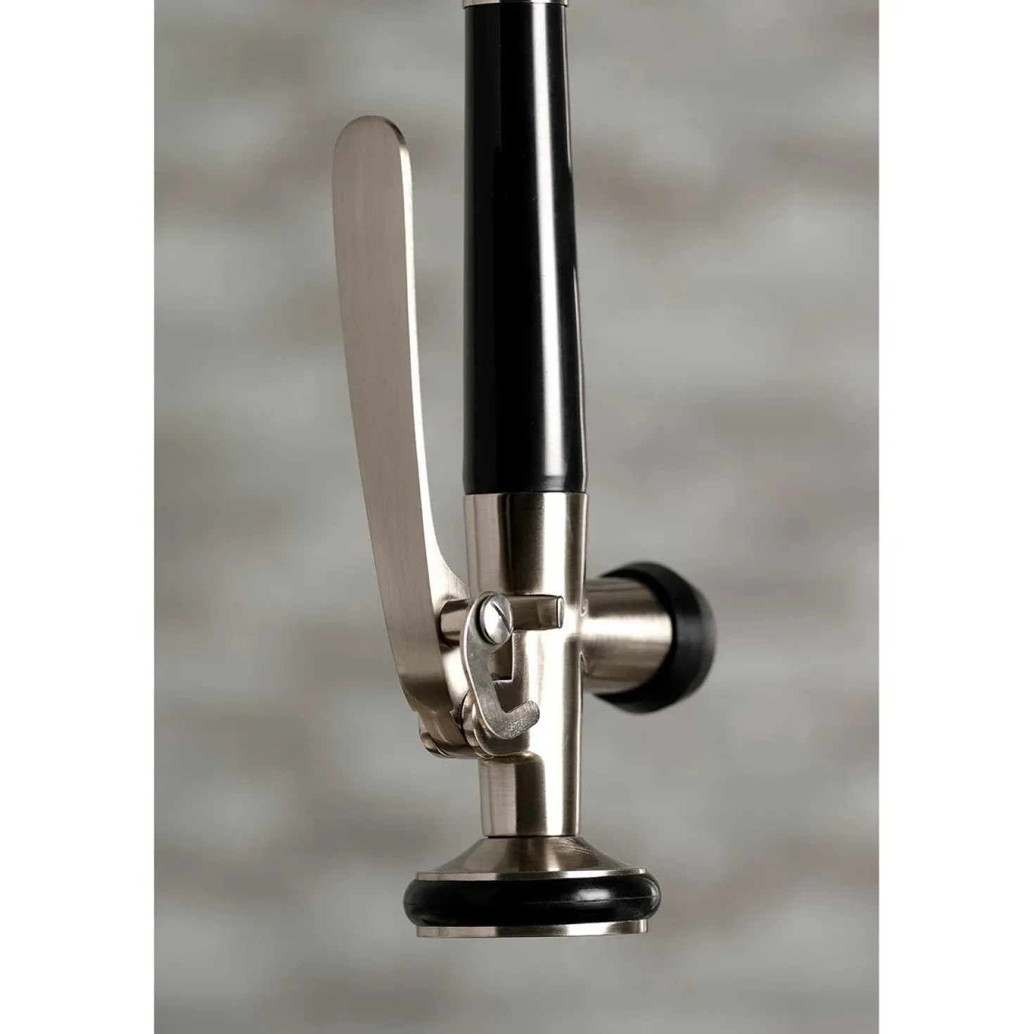 Kingston Brass Gourmetier Continental Single Hole Single-Handle Pre-Rinse Kitchen Faucet