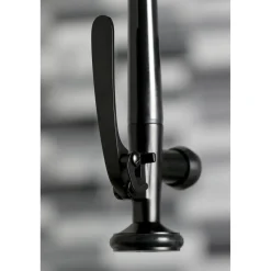 Kingston Brass Gourmetier Continental Single Hole Single-Handle Pre-Rinse Kitchen Faucet
