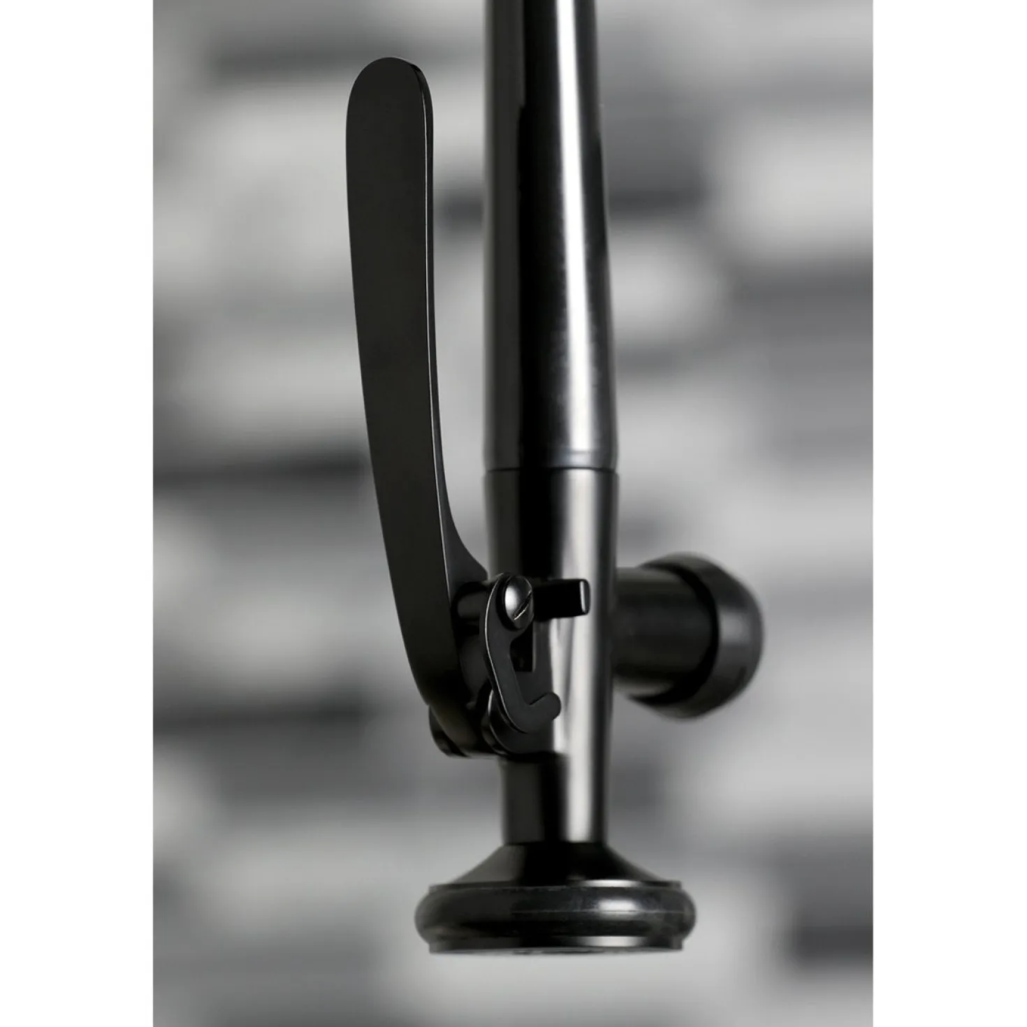 Kingston Brass Gourmetier Continental Single Hole Single-Handle Pre-Rinse Kitchen Faucet