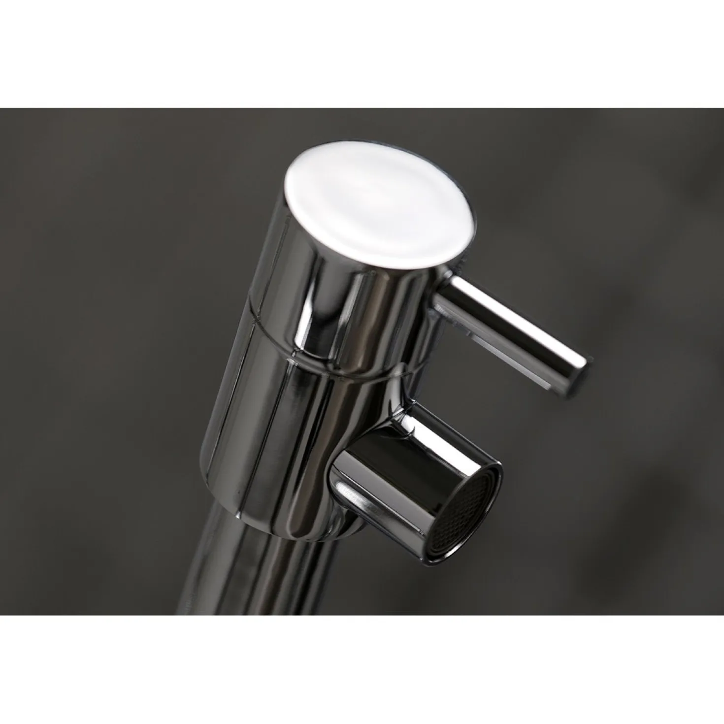 Kingston Brass Gourmetier Continental Single Hole Single-Handle Pre-Rinse Kitchen Faucet