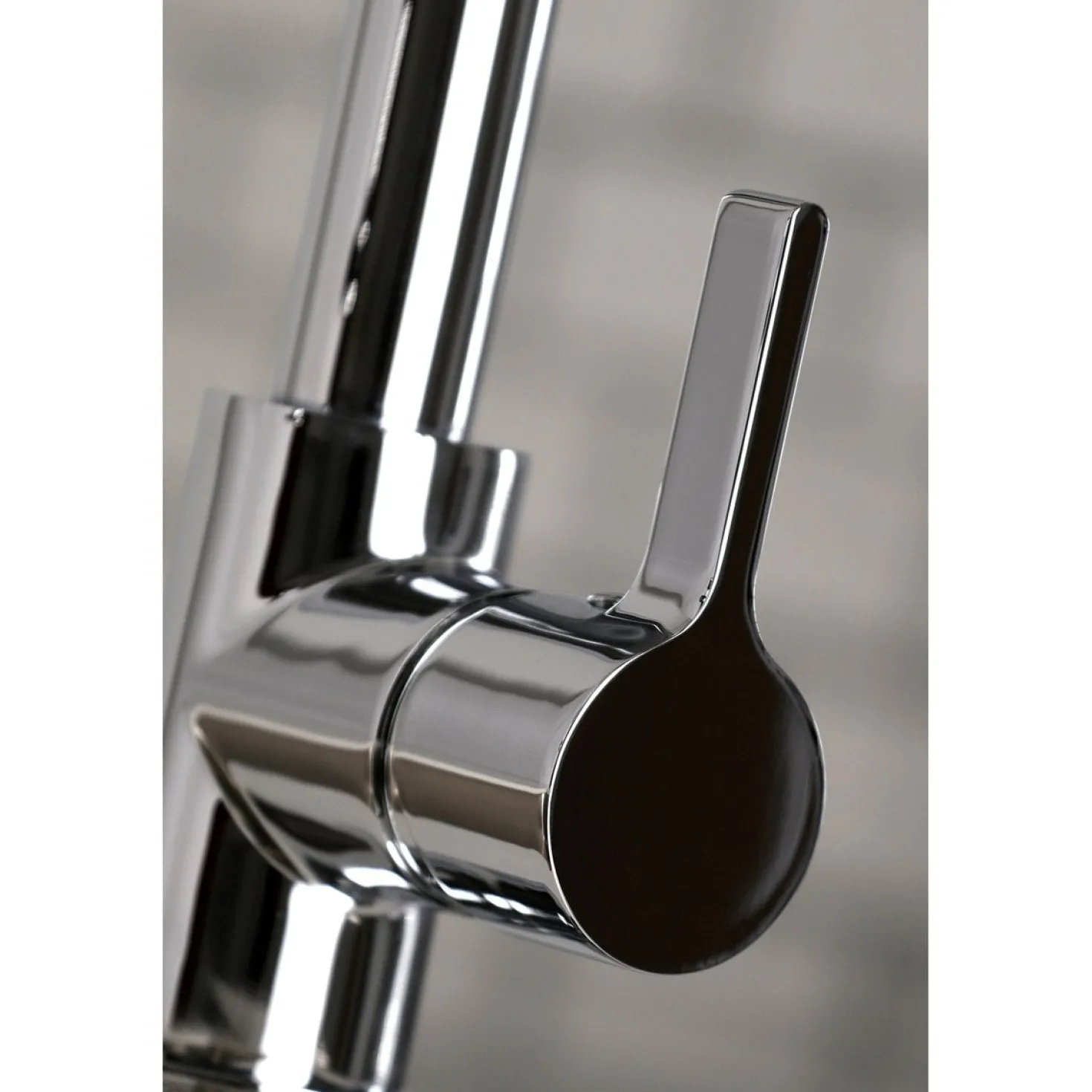 Kingston Brass Gourmetier Continental Single Hole Single-Handle Pre-Rinse Kitchen Faucet