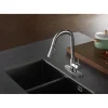 Kingston Brass Gourmetier Concord Single-Handle Kitchen Faucet with Pull-Down Sprayer