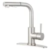 Kingston Brass Gourmetier Concord Single-Handle Kitchen Faucet with Pull-Out Sprayer