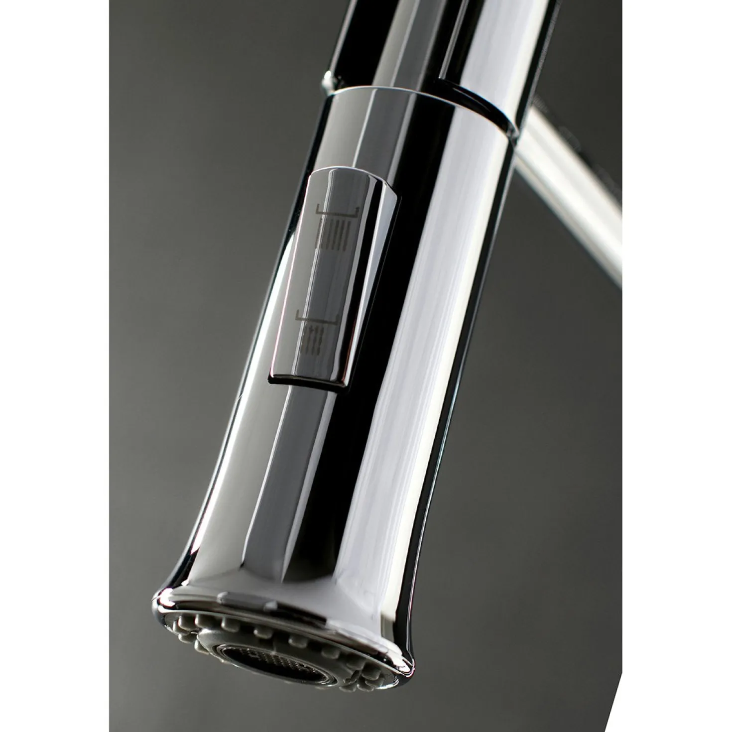 Kingston Brass Gourmetier Continental Single-Handle Pull-Down Kitchen Faucet
