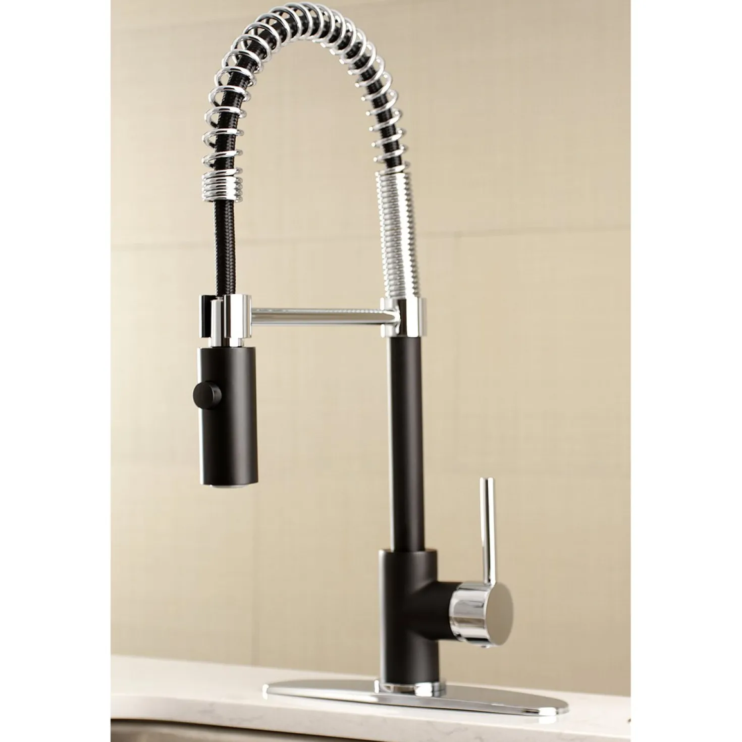 Kingston Brass Gourmetier Concord Pre-Rinse Kitchen Faucet