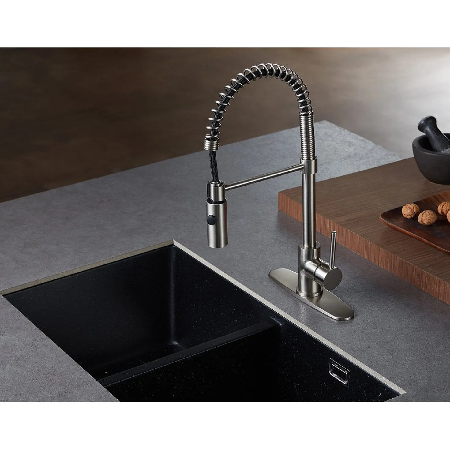 Kingston Brass Gourmetier Concord Pre-Rinse Kitchen Faucet
