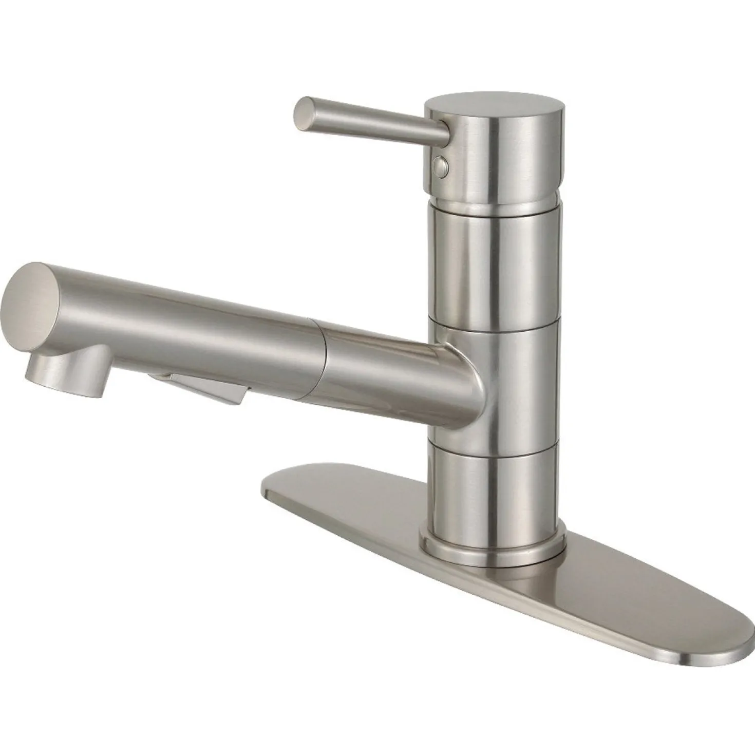 Kingston Brass Gourmetier Concord Single-Handle Pull-Out Kitchen Faucet