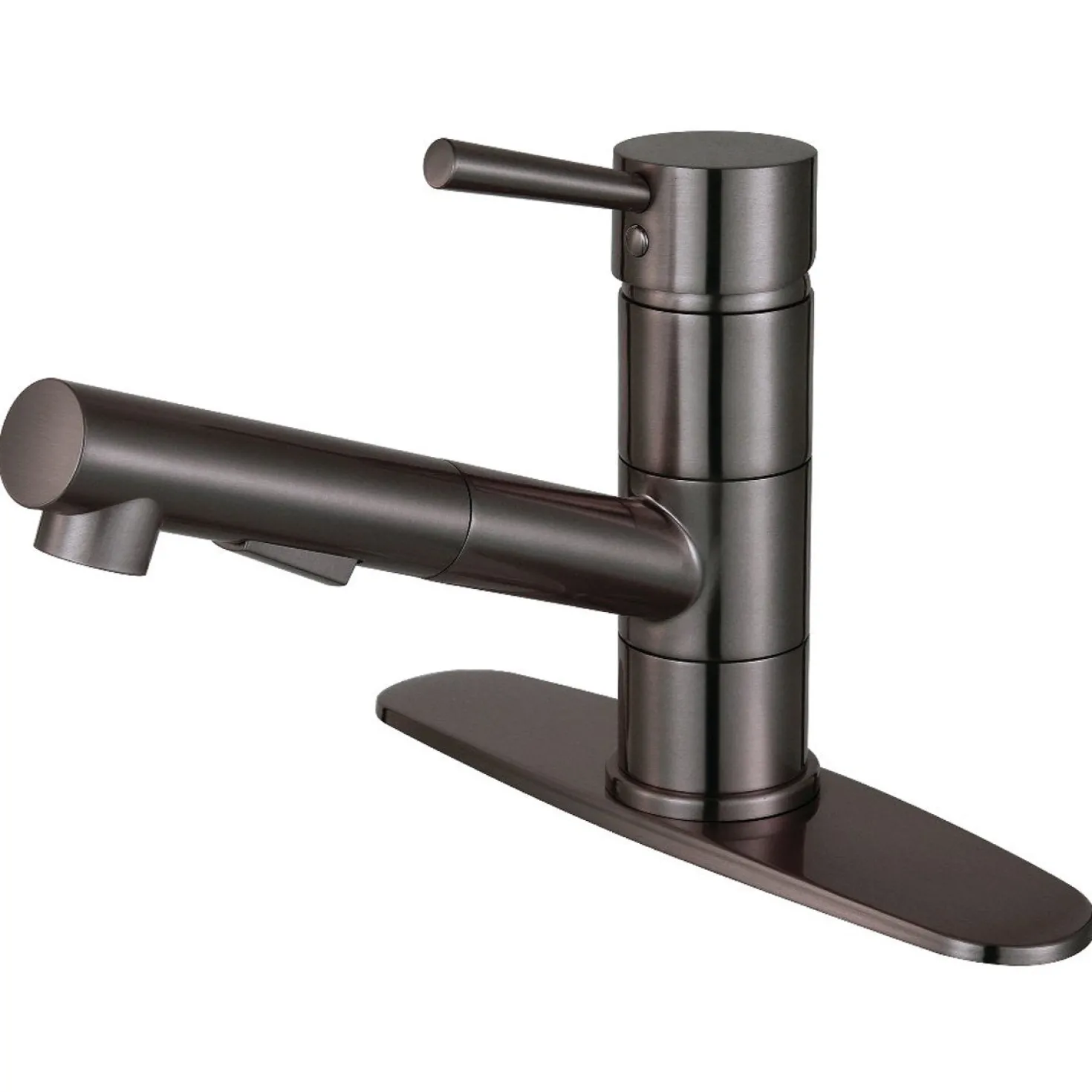Kingston Brass Gourmetier Concord Single-Handle Pull-Out Kitchen Faucet