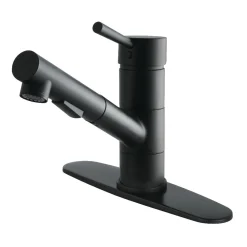 Kingston Brass Gourmetier Concord Single-Handle Pull-Out Kitchen Faucet