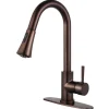 Kingston Brass Gourmetier Concord Deck Mount Single-Handle Pull-Down Kitchen Faucet