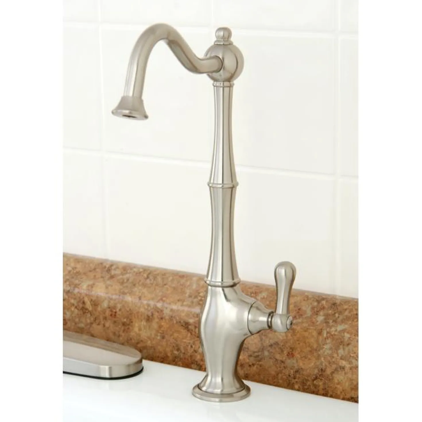 Kingston Brass Gourmetier Heritage Low-Lead Cold Water Filtration Faucet