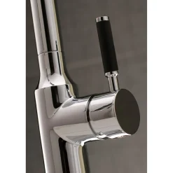 Kingston Brass Gourmetier Kaiser Single-Handle Pull-Down Kitchen Faucet