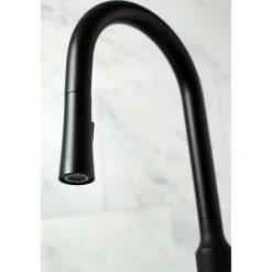 Kingston Brass Gourmetier Kaiser Single-Handle Pull-Down Kitchen Faucet