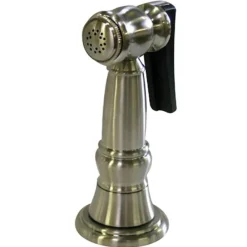 Kingston Brass Gourmetier Made to Match Brass Kitchen Faucet Sprayer with Hose